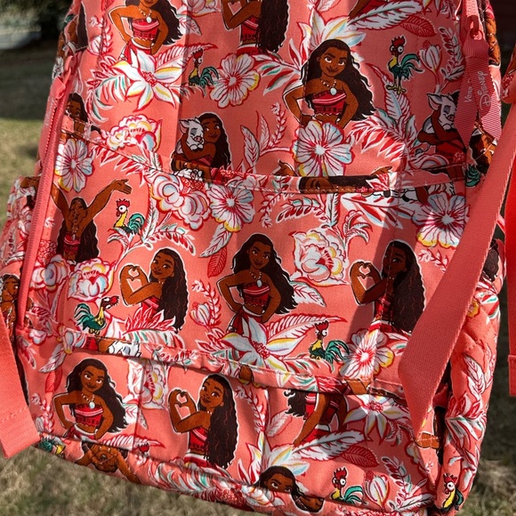 Vera Bradley x Disney Moana Campus Backpack NWT - Picture 5 of 7